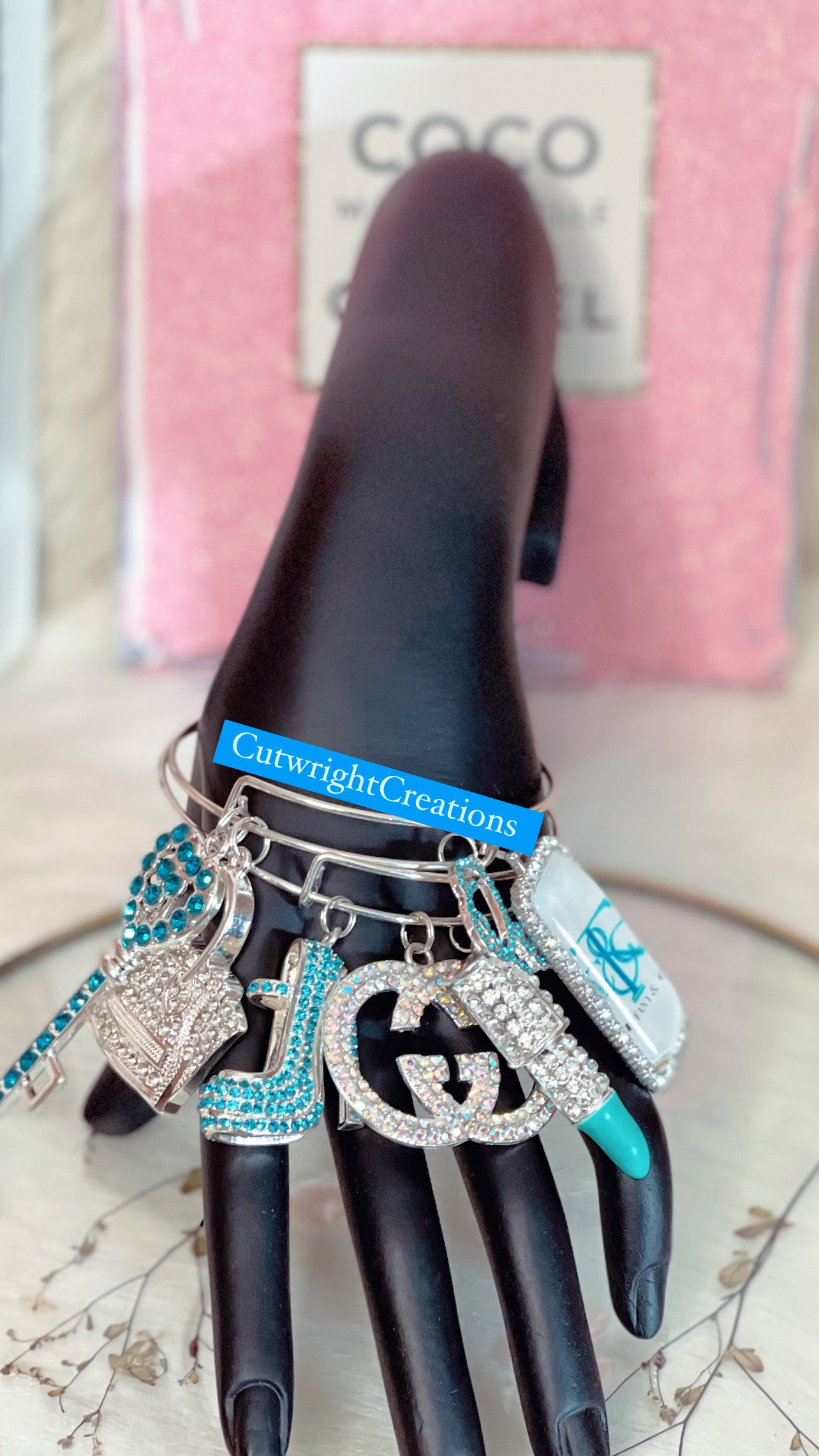 Designer Inspired Charm Bracelets