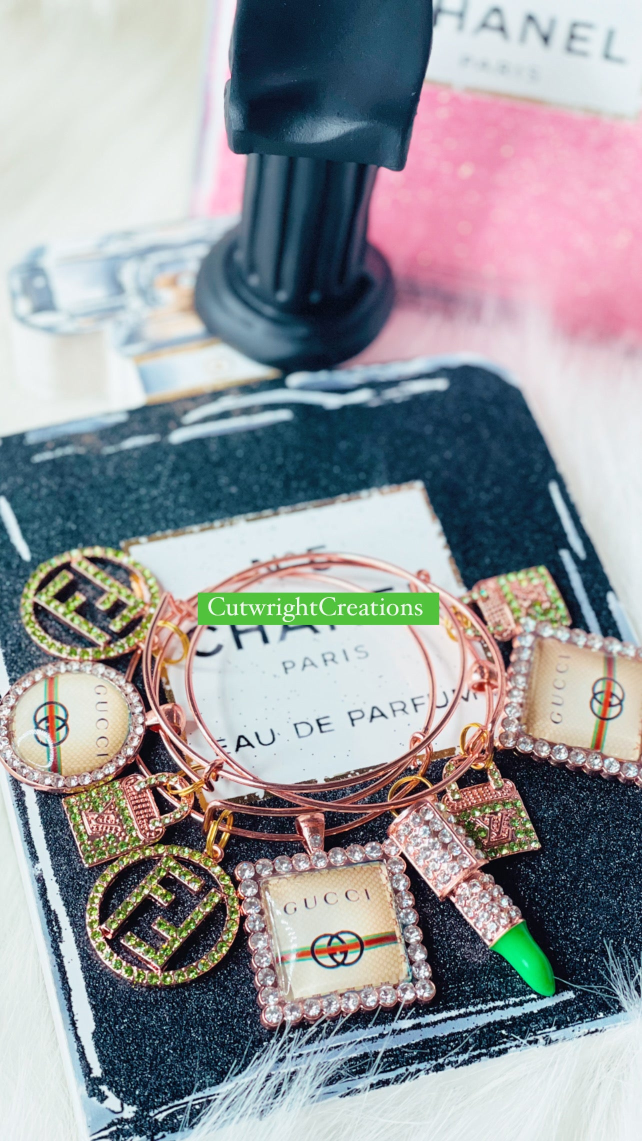 Designer Inspired Charm Bracelets