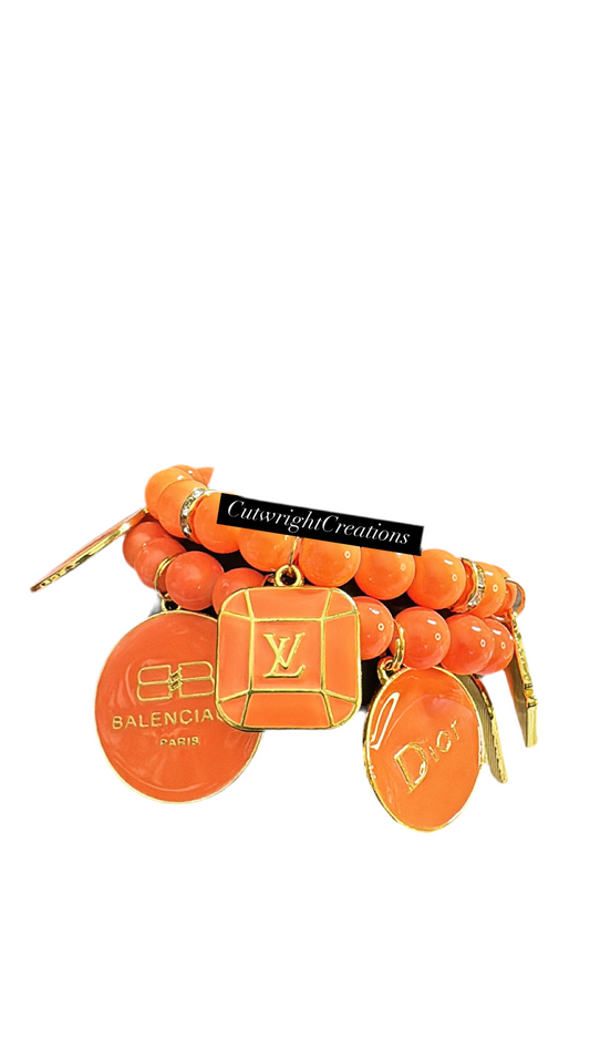Designer Beaded Bracelet Set