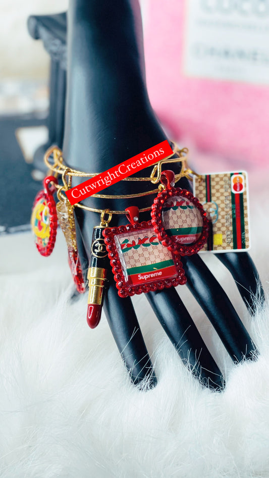 Designer Inspired Charm Bracelets