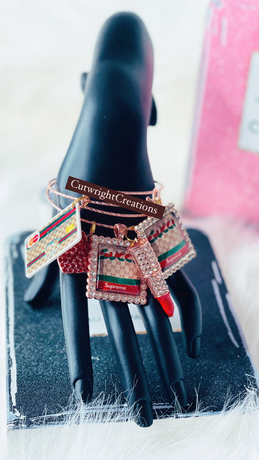 Designer Inspired Charm Bracelets