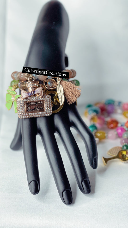 Beaded Charm Bracelets