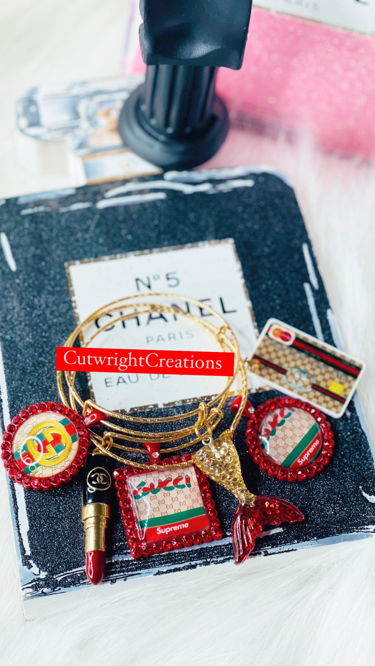 Designer Inspired Charm Bracelets